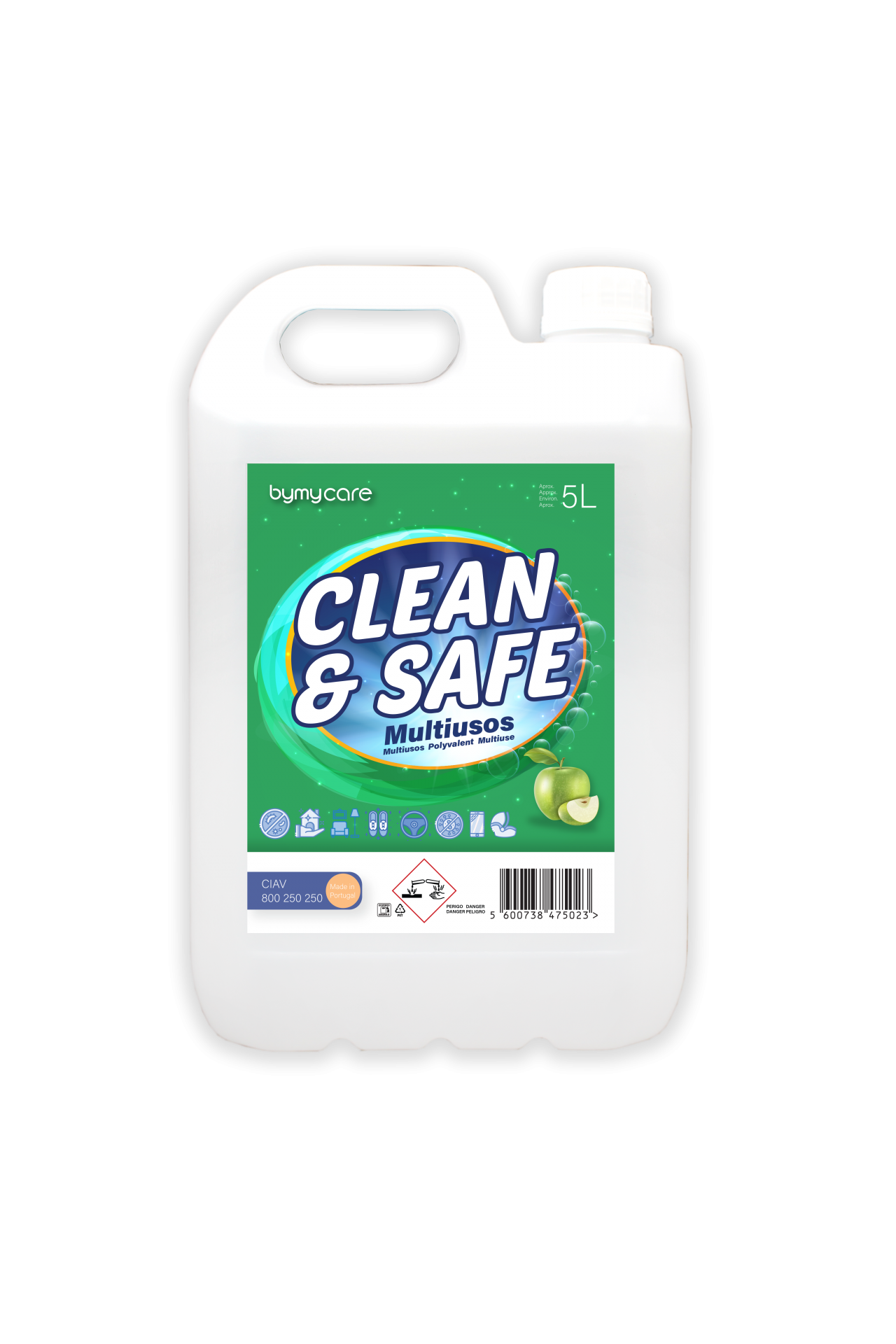 Clean & Safe Multiuse 5L - ByMyCare